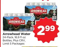 Food 4 Less Arrowhead Water offer