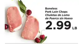 Food 4 Less Boneless Pork Loin Chops offer