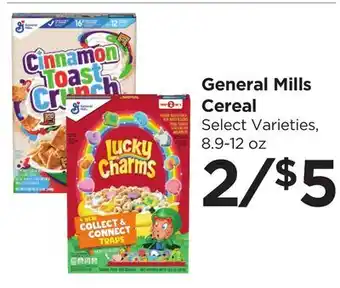 Food 4 Less General Mills Cereal offer