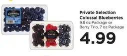 Food 4 Less Private Selection Colossal Blueberries offer