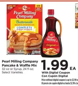 Food 4 Less Pearl Milling Company Pancake & Waffle Mix offer