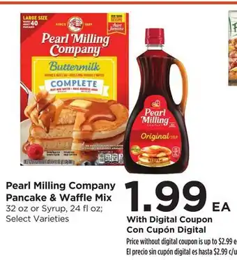 Food 4 Less Pearl Milling Company Pancake & Waffle Mix offer