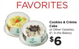 Food 4 Less Cookies & Crème Cake offer