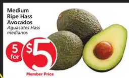 Albertsons Medium Ripe Hass Avocados offer