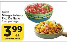 Albertsons Fresh Mango Salsa or Pico De Gallo offer