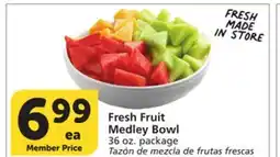 Albertsons Fresh Fruit Medley Bowl offer
