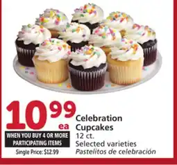 Vons Celebration Cupcakes offer