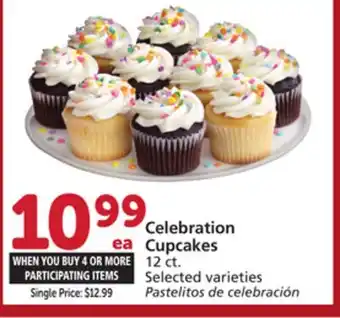 Vons Celebration Cupcakes offer