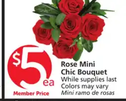 Vons Rose Mini Chic Bouquet offer