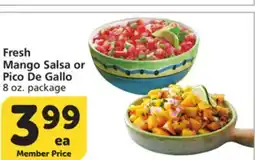 Vons Fresh Mango Salsa or Pico De Gallo offer