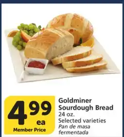 Vons Goldminer Sourdough Bread offer