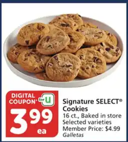 Vons Signature SELECT Cookies offer