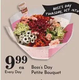 Pavilions Boss's Day Petite Bouquet offer