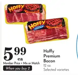 Pavilions Hoffy Premium Bacon offer