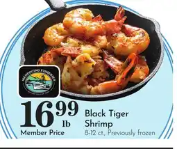 Pavilions Black Tiger Shrimp offer