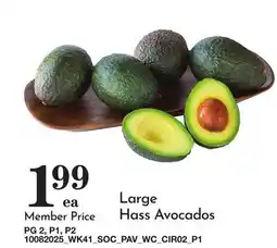 Pavilions Large Hass Avocados offer