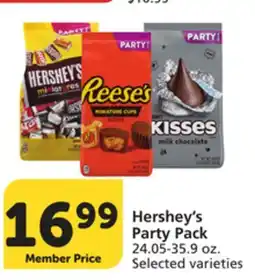 Pavilions Hershey's Party Pack offer