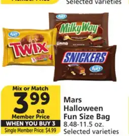Pavilions Mars Halloween Fun Size Bag offer