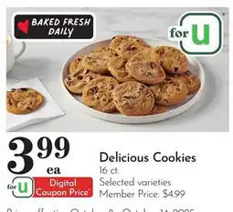 Pavilions Delicious Cookies offer