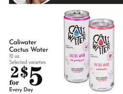 Pavilions Caliwater Cactus Water offer