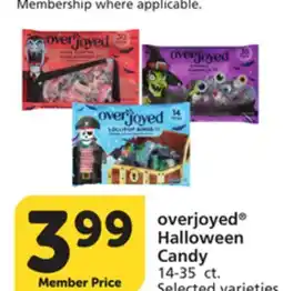 Pavilions overjoyed Halloween Candy offer