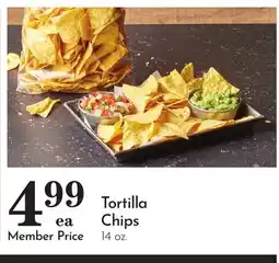 Pavilions Tortilla Chips offer