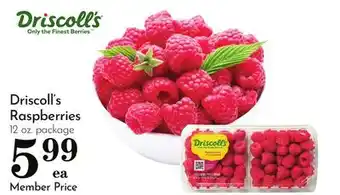 Pavilions Driscoll's Raspberries offer