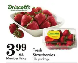 Pavilions Fresh Strawberries offer