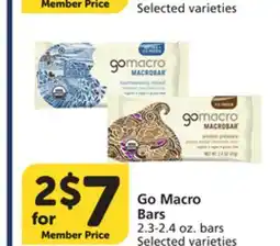 Pavilions Go Macro Bars offer