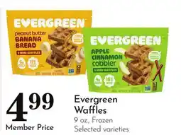 Pavilions Evergreen Waffles offer