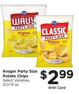 Ralphs Kroger Party Size Potato Chips offer