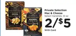 Ralphs Private Selection Mac & Cheese offer