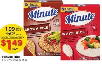 Ralphs Minute Rice offer
