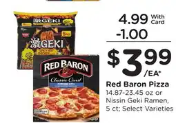 Ralphs Red Baron Pizza offer