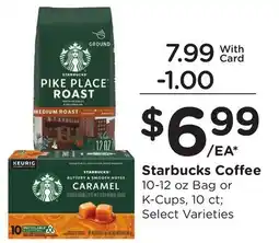 Ralphs Starbucks Coffee offer