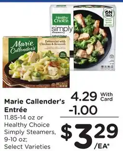 Ralphs Marie Callender's Entrée offer