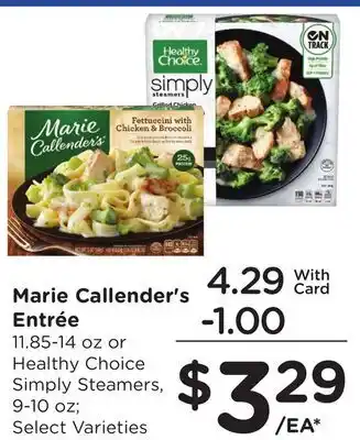 Ralphs Marie Callender's Entrée offer