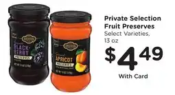 Ralphs Private Selection Fruit Preserves offer