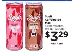 Ralphs SpyIt Caffeinated Milk offer