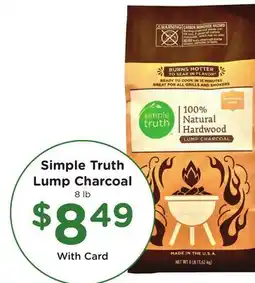 Ralphs Simple Truth Lump Charcoal offer