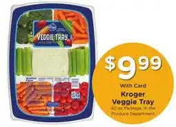 Ralphs Kroger Veggie Tray offer