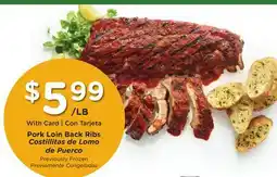 Ralphs Pork Loin Back Ribs offer