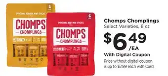 Ralphs Chomps Chomplings offer