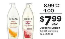 Ralphs Jergens Lotion offer