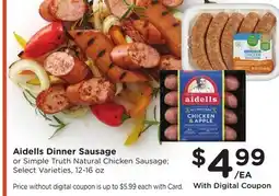 Ralphs Aidells Dinner Sausage offer