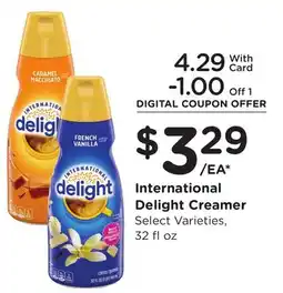 Ralphs International Delight Creamer offer