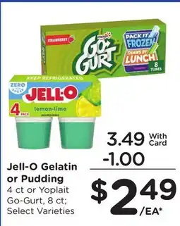 Ralphs Jell-O Gelatin or Pudding offer