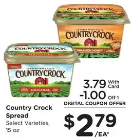 Ralphs Country Crock Spread offer