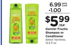 Ralphs Garnier Fructis Shampoo or Conditioner offer