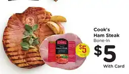 Ralphs Cook's Ham Steak offer